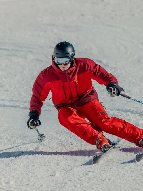 Fundango Nelson Allmountain Jacket męski kurtka narciarska czerwony 11