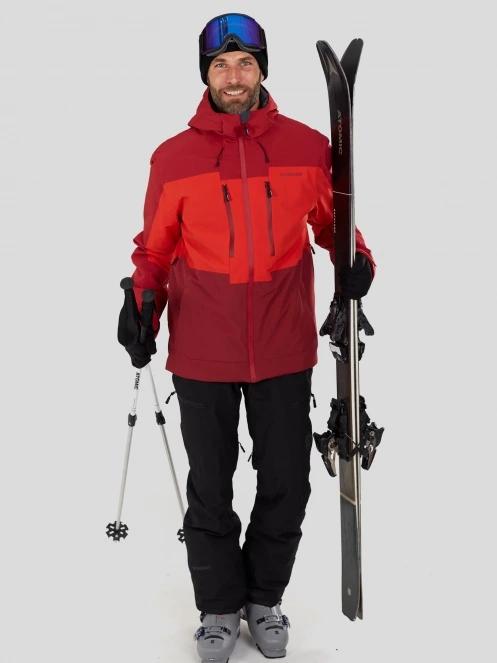 Fundango Nelson Allmountain Jacket męski kurtka narciarska czerwony 4