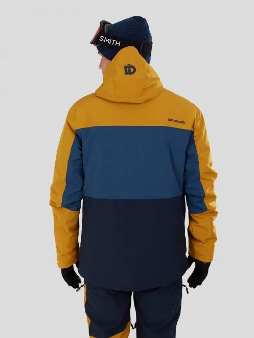 Fundango Nelson Allmountain Jacket męski kurtka narciarska żółty 3