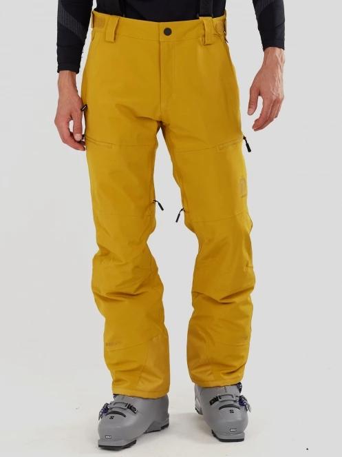 Fundango Teak Pants męski spodnie narciarskie żółty 2