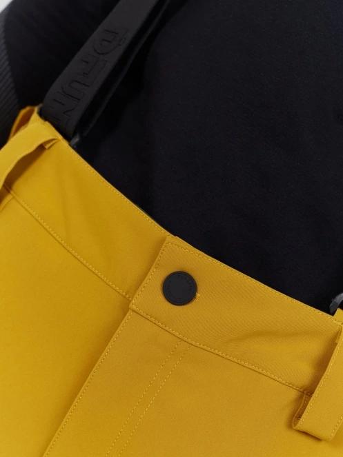 Fundango Teak Pants męski spodnie narciarskie żółty 6