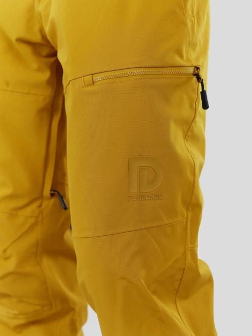 Fundango Teak Pants męski spodnie narciarskie żółty 8