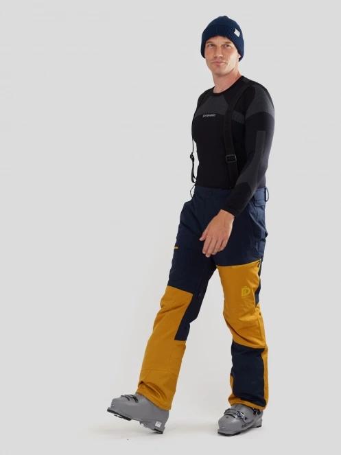 Fundango Teak Colourblock Pants męski spodnie narciarskie ciemnoniebieski 3