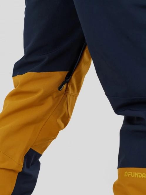 Fundango Teak Colourblock Pants męski spodnie narciarskie ciemnoniebieski 4