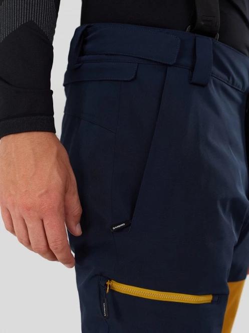 Fundango Teak Colourblock Pants męski spodnie narciarskie ciemnoniebieski 5