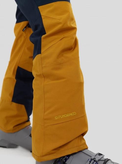 Fundango Teak Colourblock Pants męski spodnie narciarskie ciemnoniebieski 6
