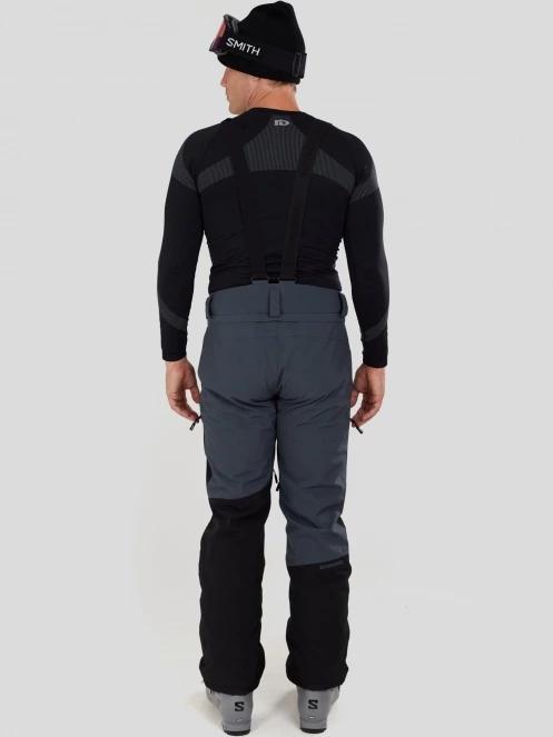 Fundango Teak Colourblock Pants męski spodnie narciarskie szary 3