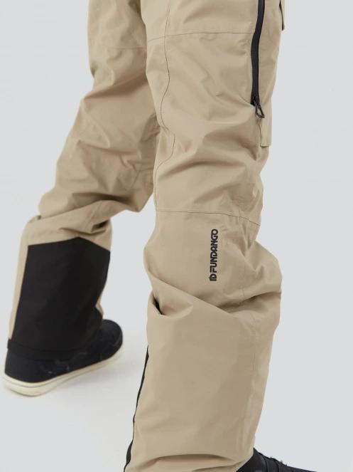 Fundango Benton ECO 3L Bib Pants spodnie piasek 9
