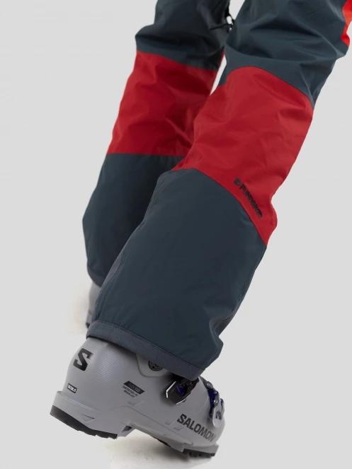 Fundango Nexara ECO 3L Pants męski spodnie narciarskie czerwony 10
