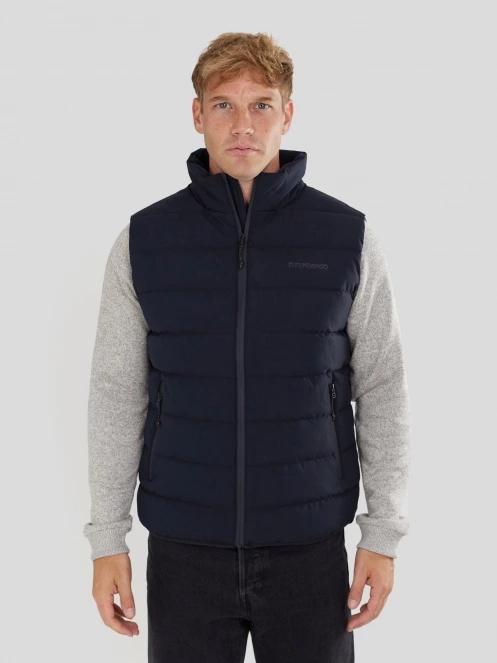 Fundango Vance Padded Vest męski kamizelka ciemnoniebieski 2