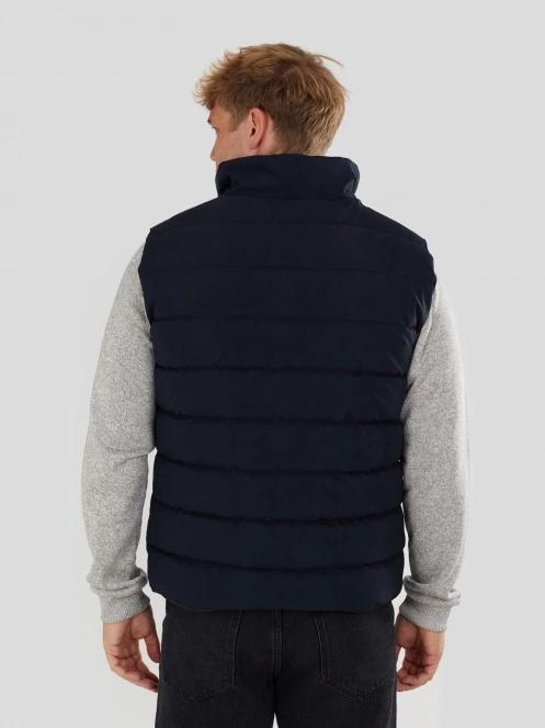 Fundango Vance Padded Vest męski kamizelka ciemnoniebieski 3