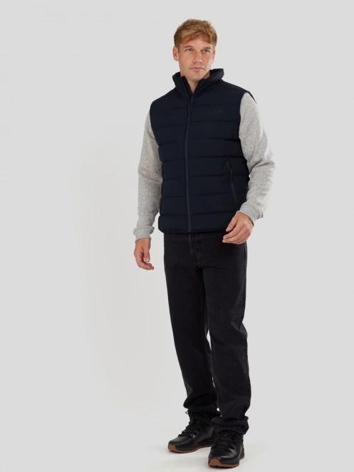 Fundango Vance Padded Vest męski kamizelka ciemnoniebieski 4