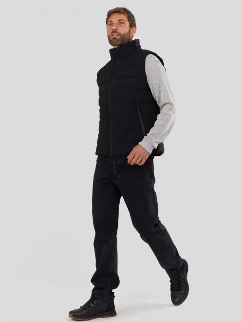 Fundango Vance Padded Vest męski kamizelka czarny 4
