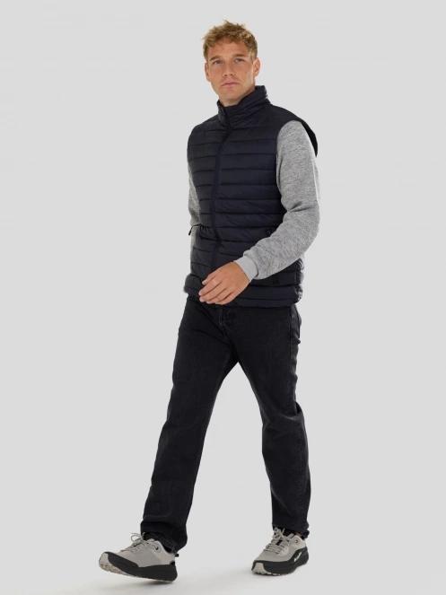 Fundango Flint Padded Vest męski kamizelka ciemnoniebieski 4