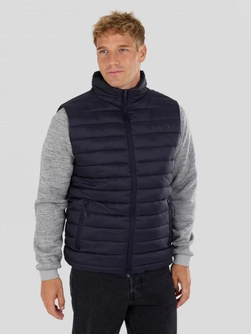 Fundango Flint Padded Vest męski kamizelka ciemnoniebieski 6
