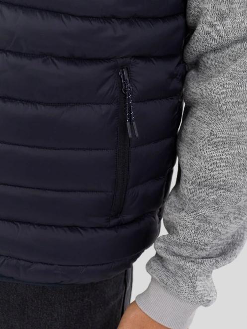 Fundango Flint Padded Vest męski kamizelka ciemnoniebieski 8