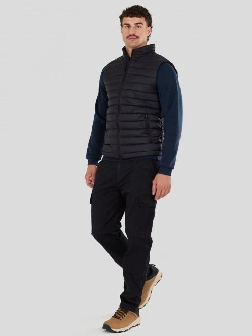 Fundango Flint Padded Vest męski kamizelka czarny 4