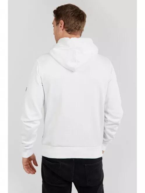 Fundango Hoover Hooded sweatshirt męski sweter z kapturem biały 3