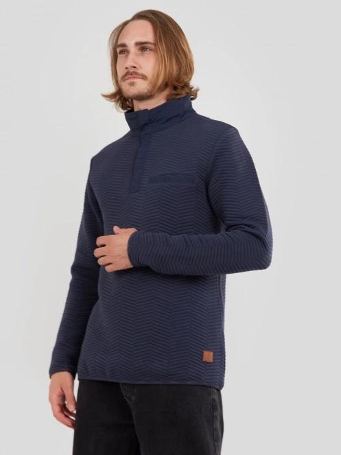 Fundango Vertigo Sweatshirt męski sweter ciemnoniebieski 5