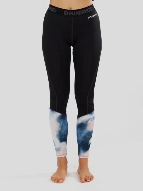 Fundango Yaris II Baselayer Bottom damski spodnie bieliźniane czarny 2