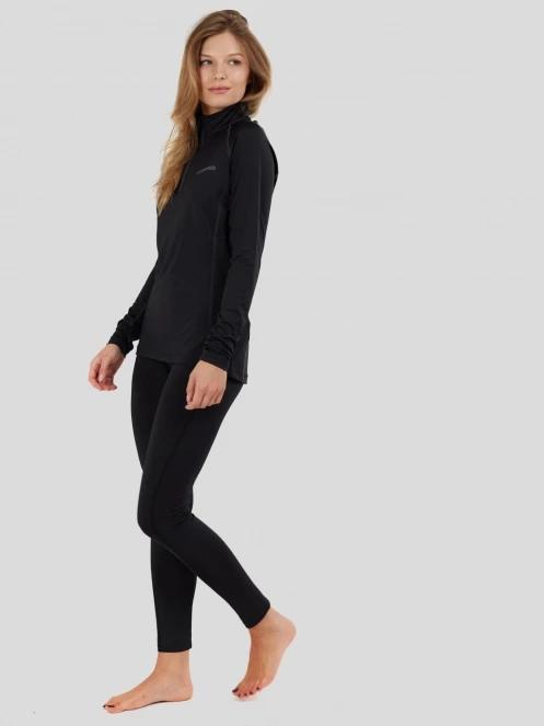 Fundango Yade Thermo II Baselayer Top damski koszulka bieliźniana czarny 4