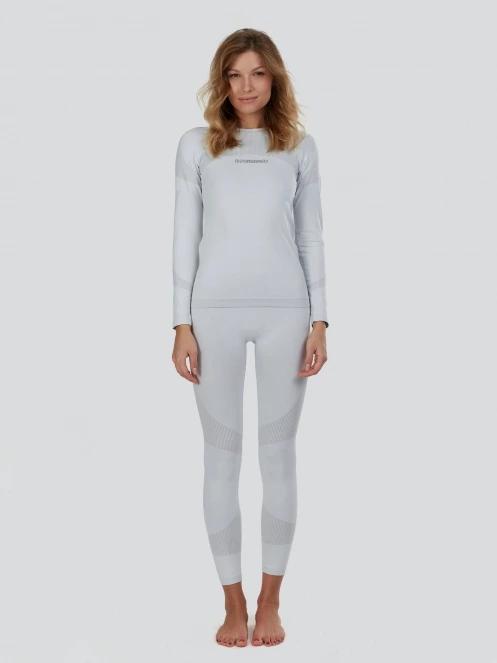 Fundango Seamless Baselayer Set damski komplet bielizny biały 2