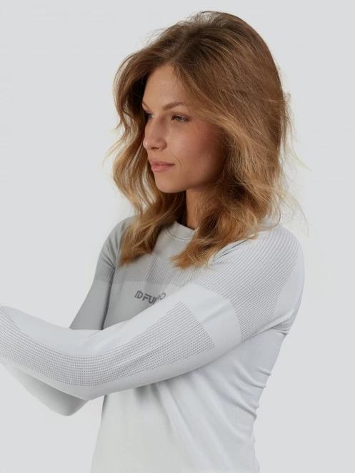 Fundango Seamless Baselayer Set damski komplet bielizny biały 6