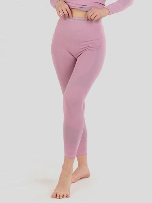 Fundango Seamless Baselayer Set damski komplet bielizny różowy 8