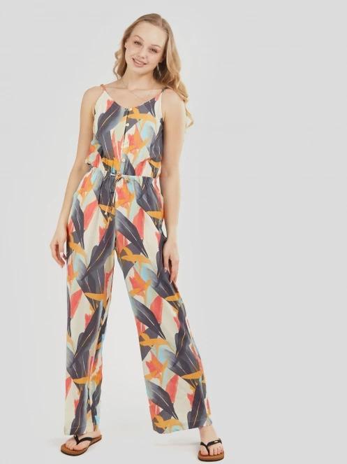 Fundango Alisha Jumpsuit damski kombinezon wielokolorowy 4