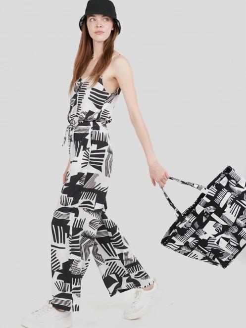 Fundango Alisha Jumpsuit damski kombinezon czarny 4
