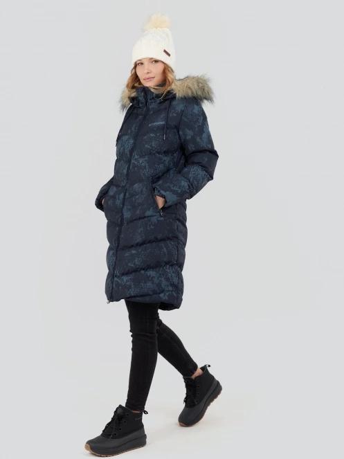 Fundango Puppis Padded Jacket damski kurtka zimowa ciemnoniebieski 4