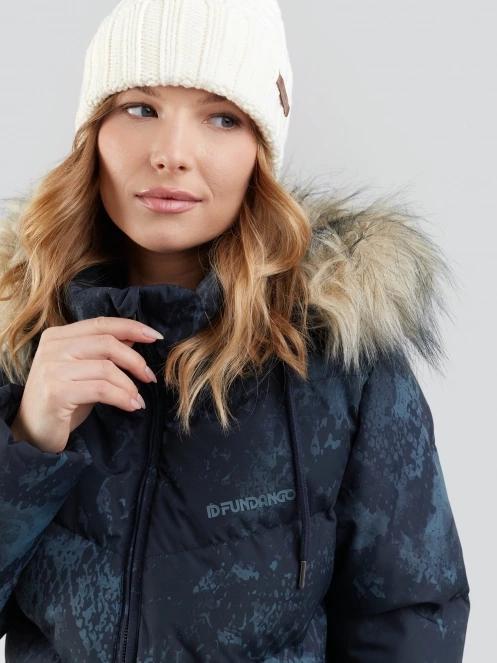 Fundango Puppis Padded Jacket damski kurtka zimowa ciemnoniebieski 5