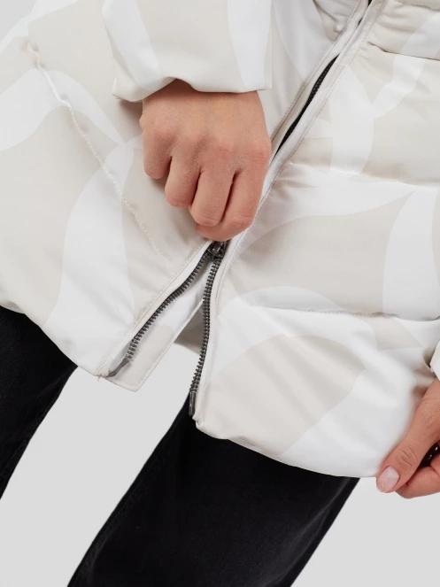 Fundango Puppis Padded Jacket damski kurtka zimowa piasek 9