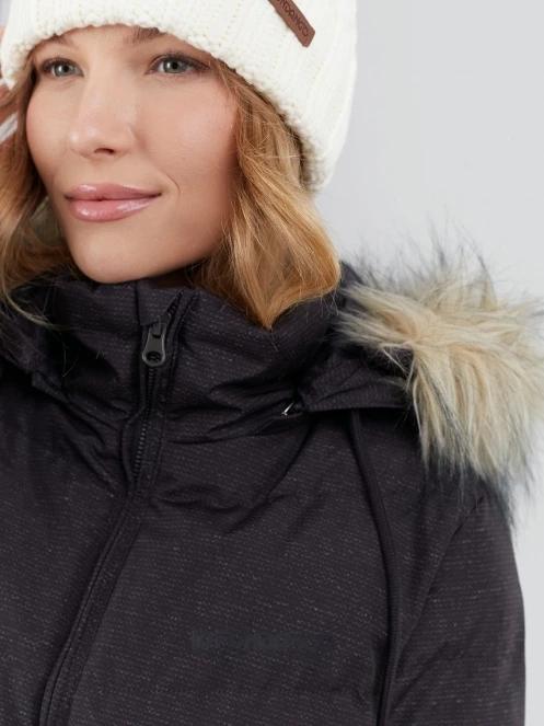 Fundango Puppis Padded Jacket damski kurtka zimowa czarny 5