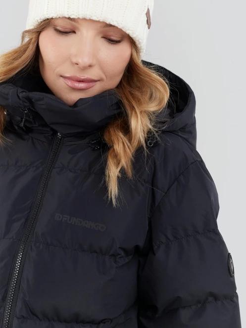 Fundango Amber Padded Jacket damski kurtka przejściowa czarny 5