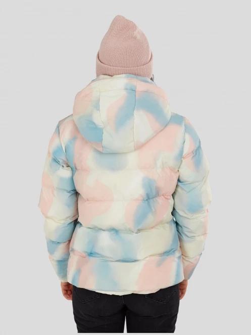 Fundango Amber Padded Jacket damski pikowana kurtka przejściowa wielokolorowy 3