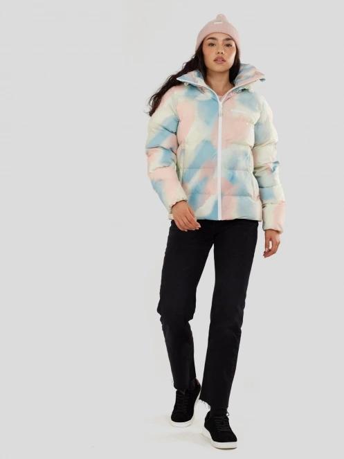 Fundango Amber Padded Jacket damski pikowana kurtka przejściowa wielokolorowy 4