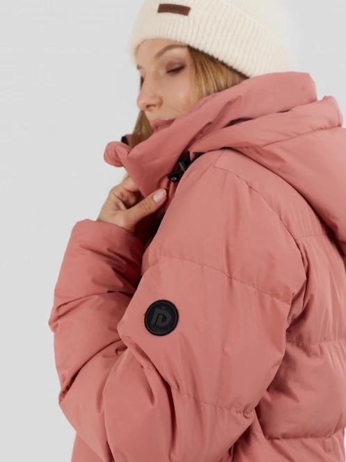 Fundango Amber Padded Jacket damski pikowana kurtka przejściowa różowy 9