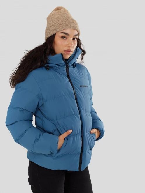 Fundango Amber Padded Jacket damski pikowana kurtka przejściowa niebieski 5