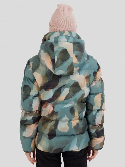 Fundango Amber Padded Jacket damski pikowana kurtka przejściowa wielokolorowy 3