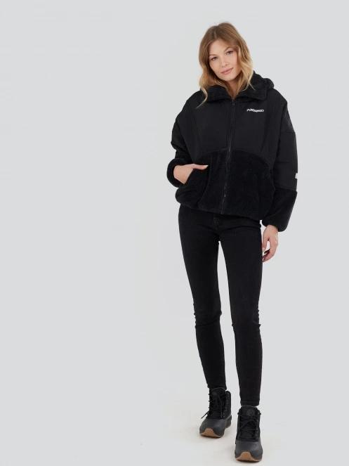 Fundango Sansa Hybrid Jacket damski kurtka przejściowa czarny 4