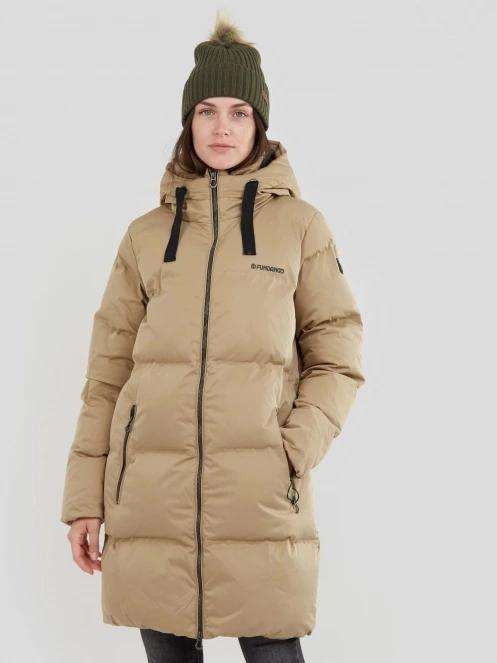 Fundango Vanessa Padded Jacket damski kurtka zimowa brąz 2