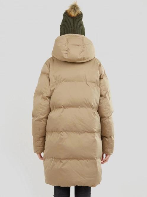 Fundango Vanessa Padded Jacket damski kurtka zimowa brąz 3