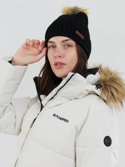 Fundango Meganne Padded Jacket damski kurtka zimowa piasek 5