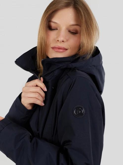 Fundango Charlotte Trenchcoat damski prochowiec ciemnoniebieski 6