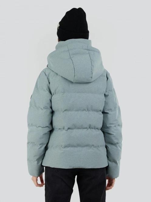 Fundango Mirabelle Padded Jacket damski pikowana kurtka przejściowa zielony 3