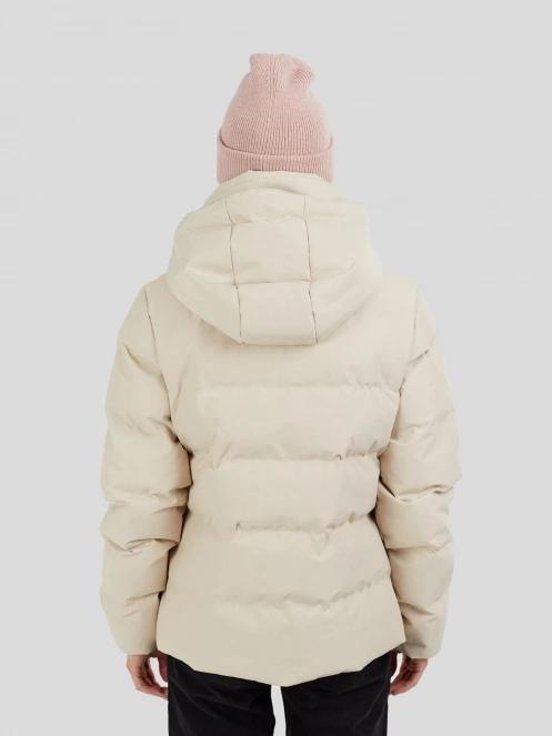 Fundango Mirabelle Padded Jacket damski pikowana kurtka przejściowa piasek 3