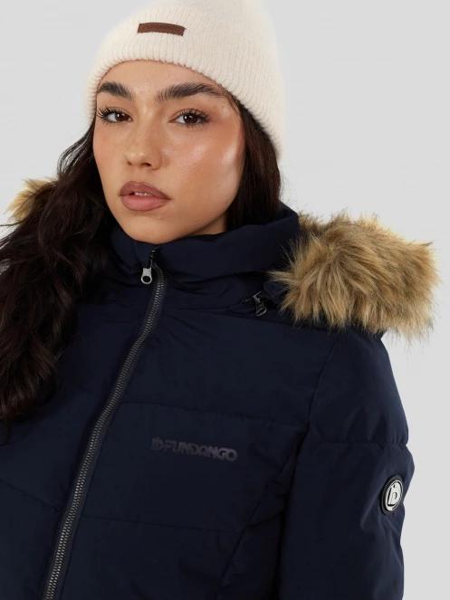 Fundango Prue Padded Jacket damski kurtka zimowa ciemnoniebieski 6