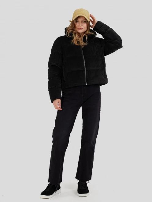 Fundango Lina Padded Jacket damski pikowana kurtka przejściowa czarny 5