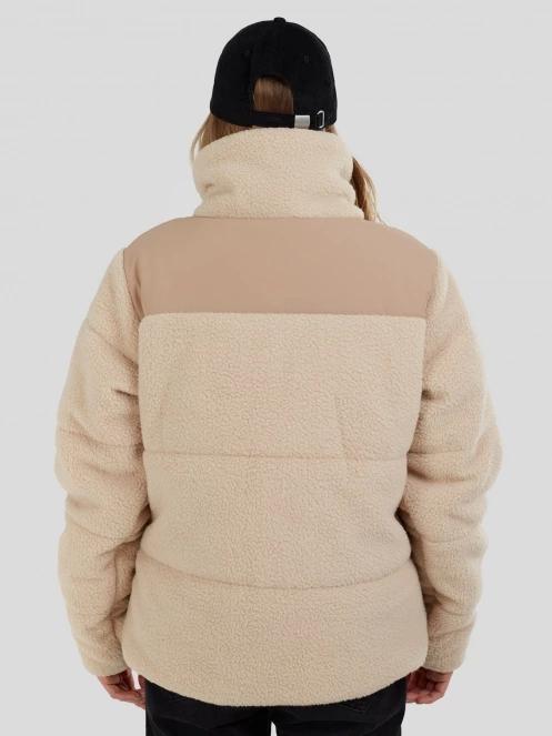 Fundango Nukka Padded Jacket damski pikowana kurtka przejściowa piasek 3